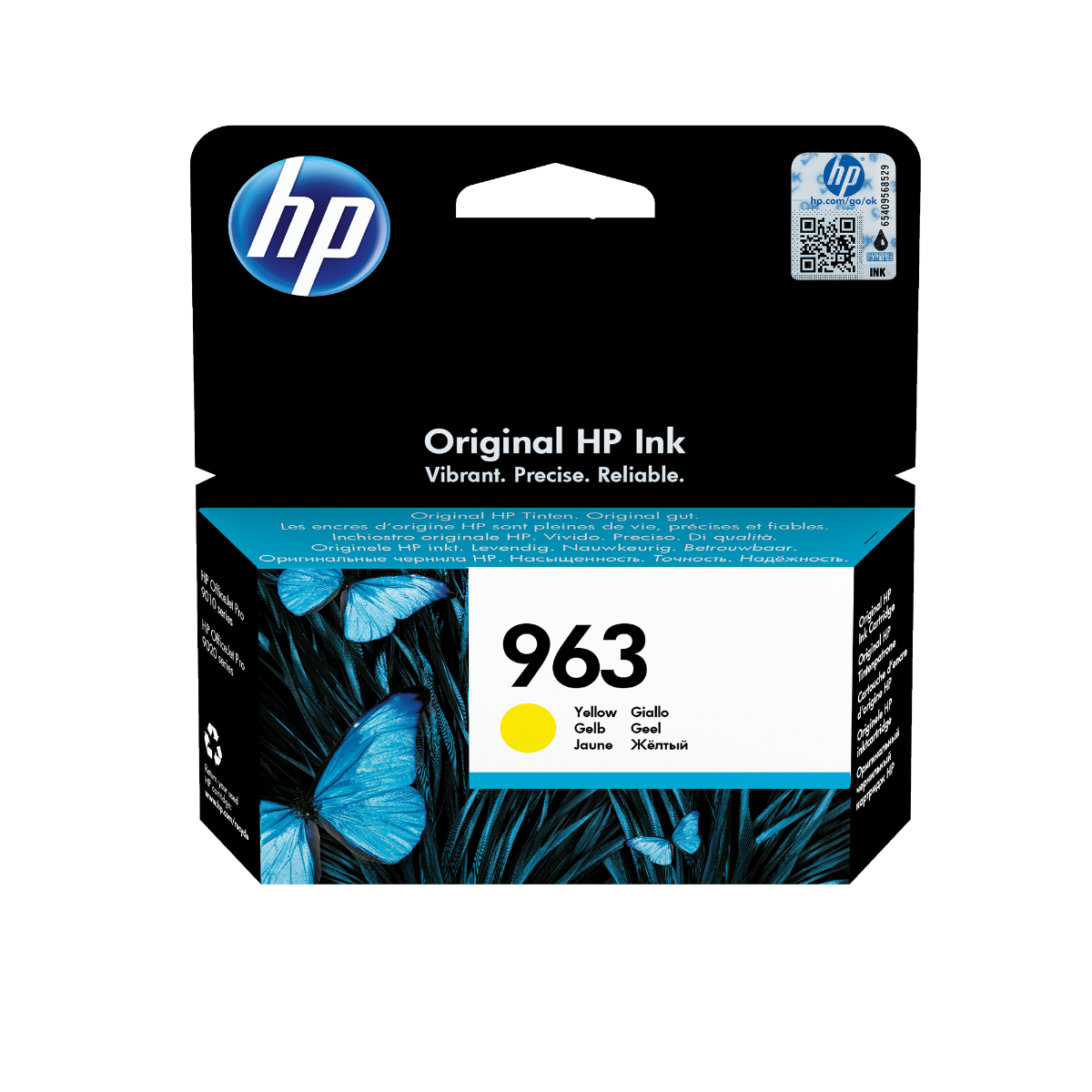 HP 963 3JA25AE Orjinal Sarı Kartuş