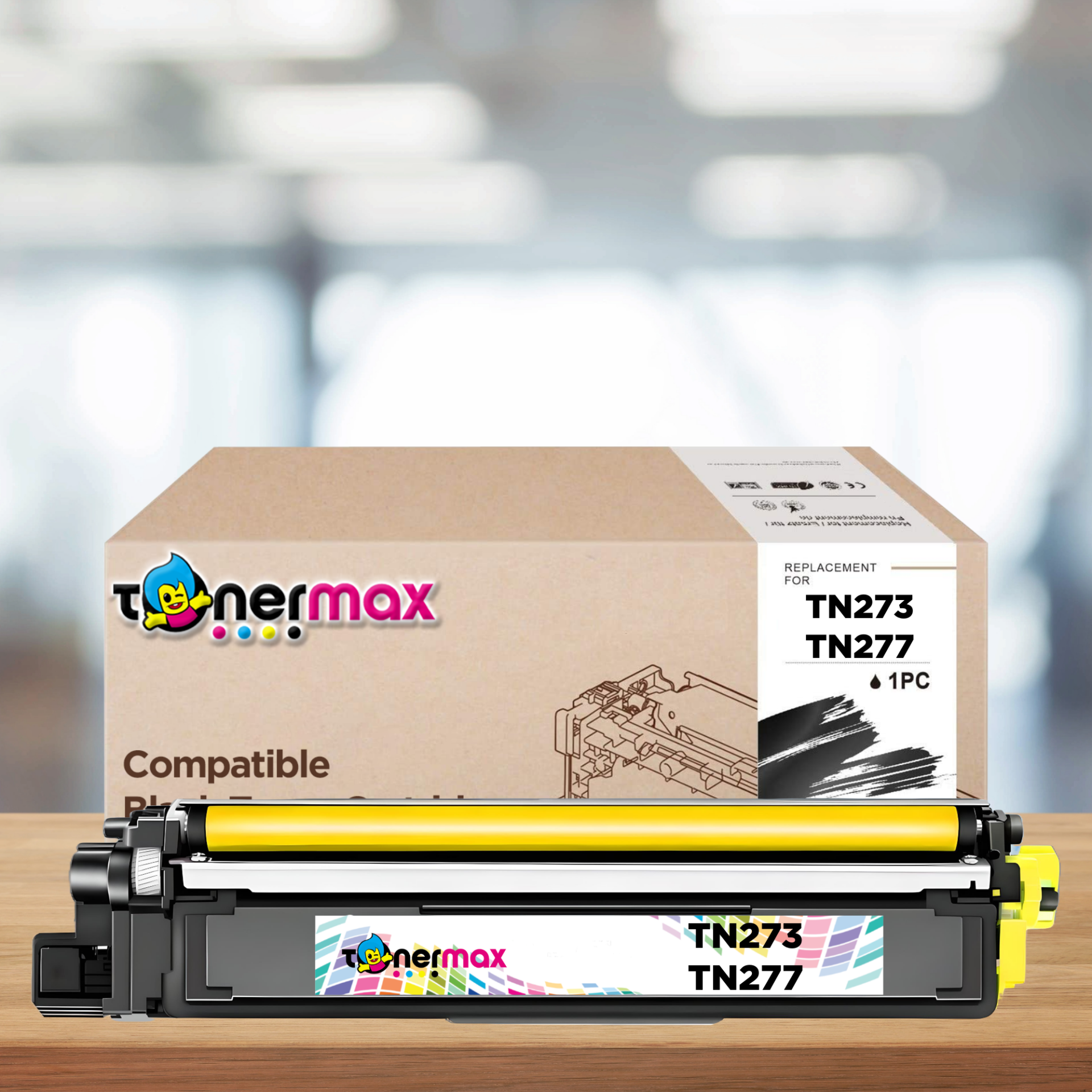 Brother TN273 / TN277 Sarı Muadil Toneri / HL-L3210 / L3230 / L3270 / L3290 / MFC-L3710 / L3750 / L3770