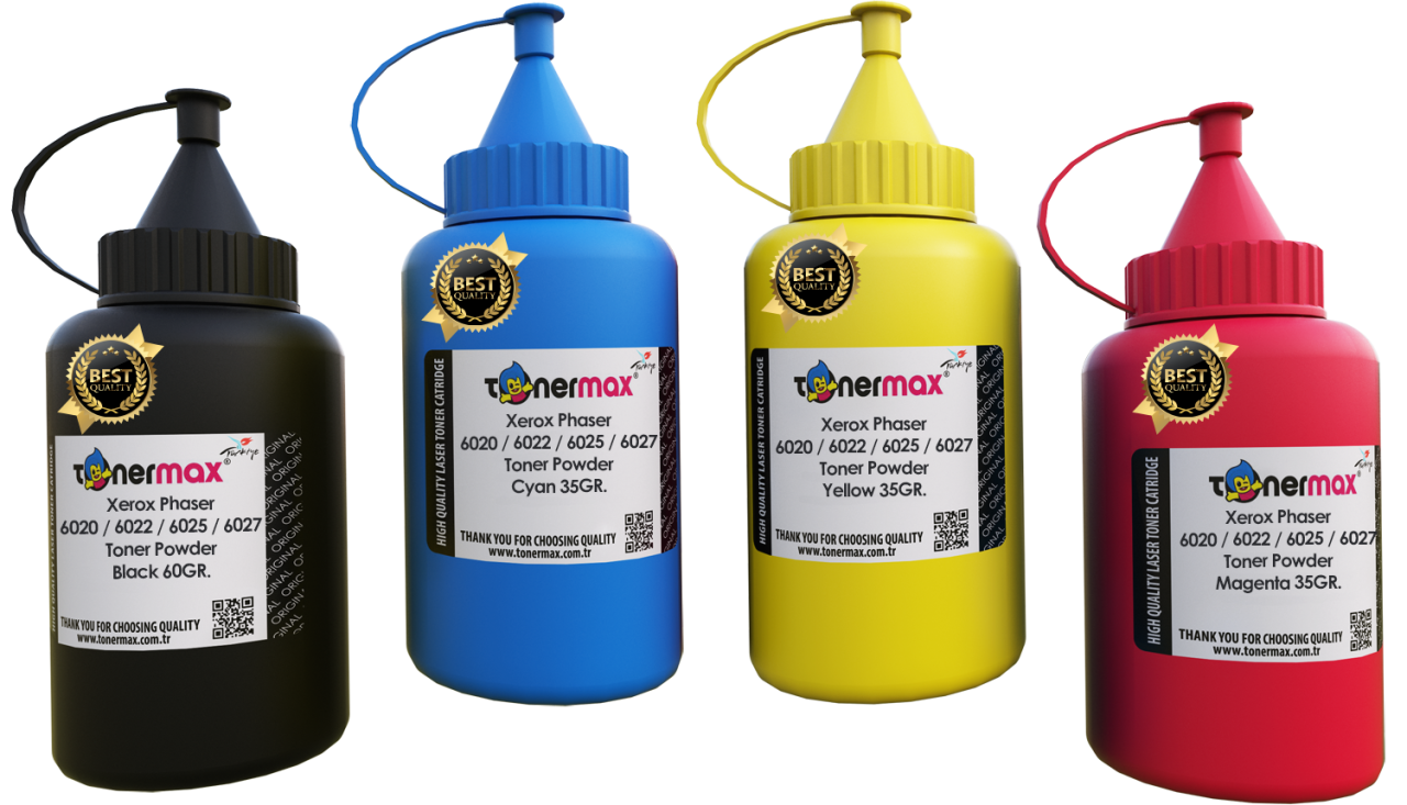 XEROX 6020 / 6022 / 6025 / 6027 Toner Tozu Set