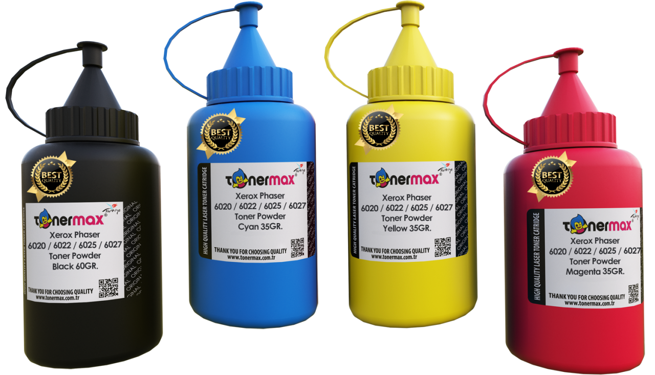 XEROX 6020 / 6022 / 6025 / 6027 Toner Tozu Set