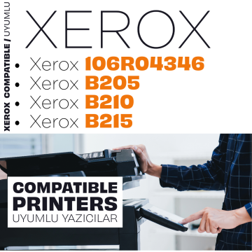 Xerox B205 Toner Tozu 1000GR. / B210 / B215 / 106R04348