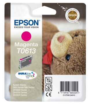 Epson T0613 / D68 / D88 / D3850 / D4200 / DX3800 / DX3850 / DX4200 / DX4250 / DX4800 / DX4850 Kırmızı Orjinal Kartuş