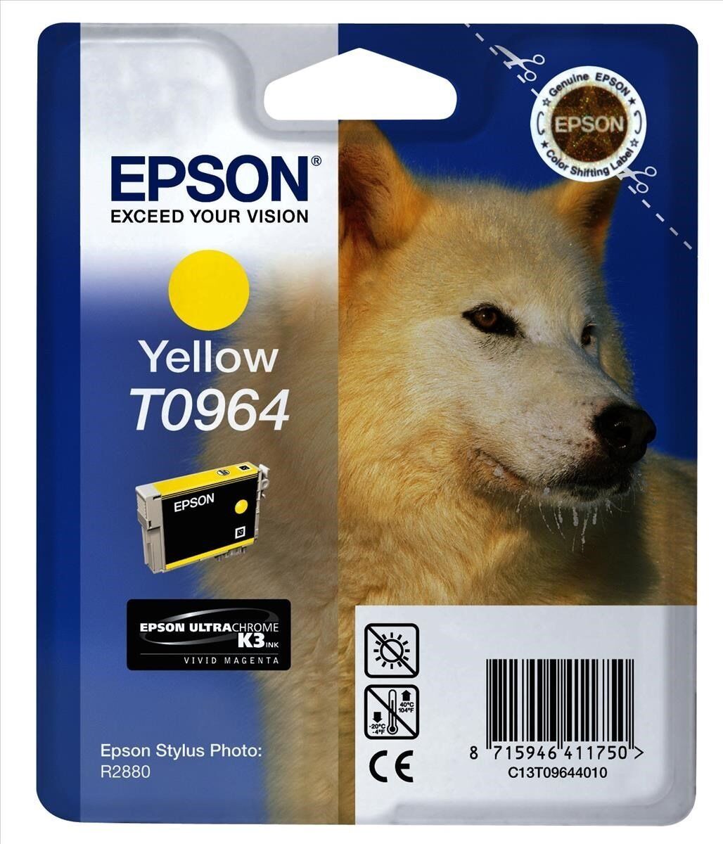 Epson T0964 / Stylus Photo R2880 Sarı Orjinal Kartuş