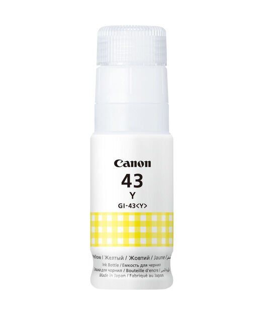 Canon GI-43 / 4689C001 Sarı Orjinal Mürekkep / Pixma G540 / G640