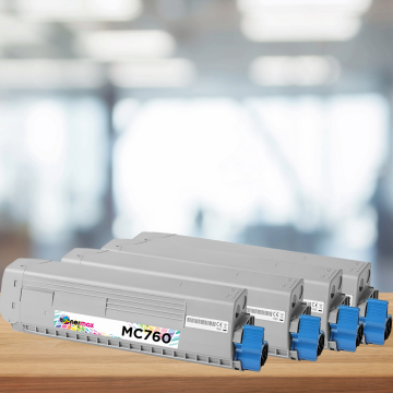 Oki MC760 / MC770 / MC780 Muadil Toner Set