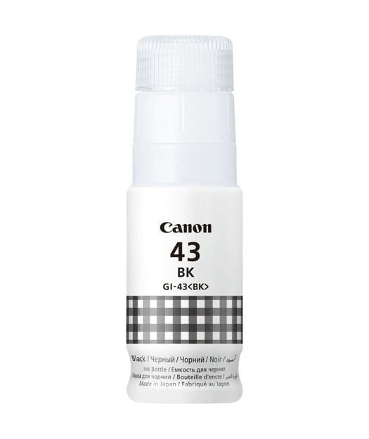 Canon GI-43 / 4698C001 Siyah Orjinal Mürekkep / Pixma G540 / G640