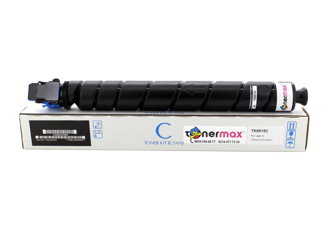 Kyocera TK-8515 Mavi Muadil Toneri / Taskalfa 5052ci / 5035ci /6052ci / 6053ci