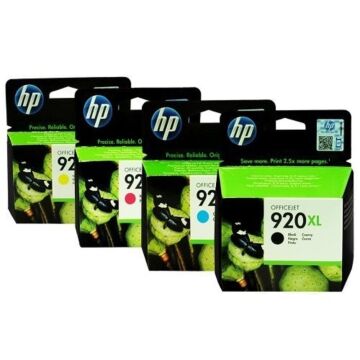 HP 920XL / CD972A+ CD973A+ CD974A+ CD975 Set Orjinal Kartuş