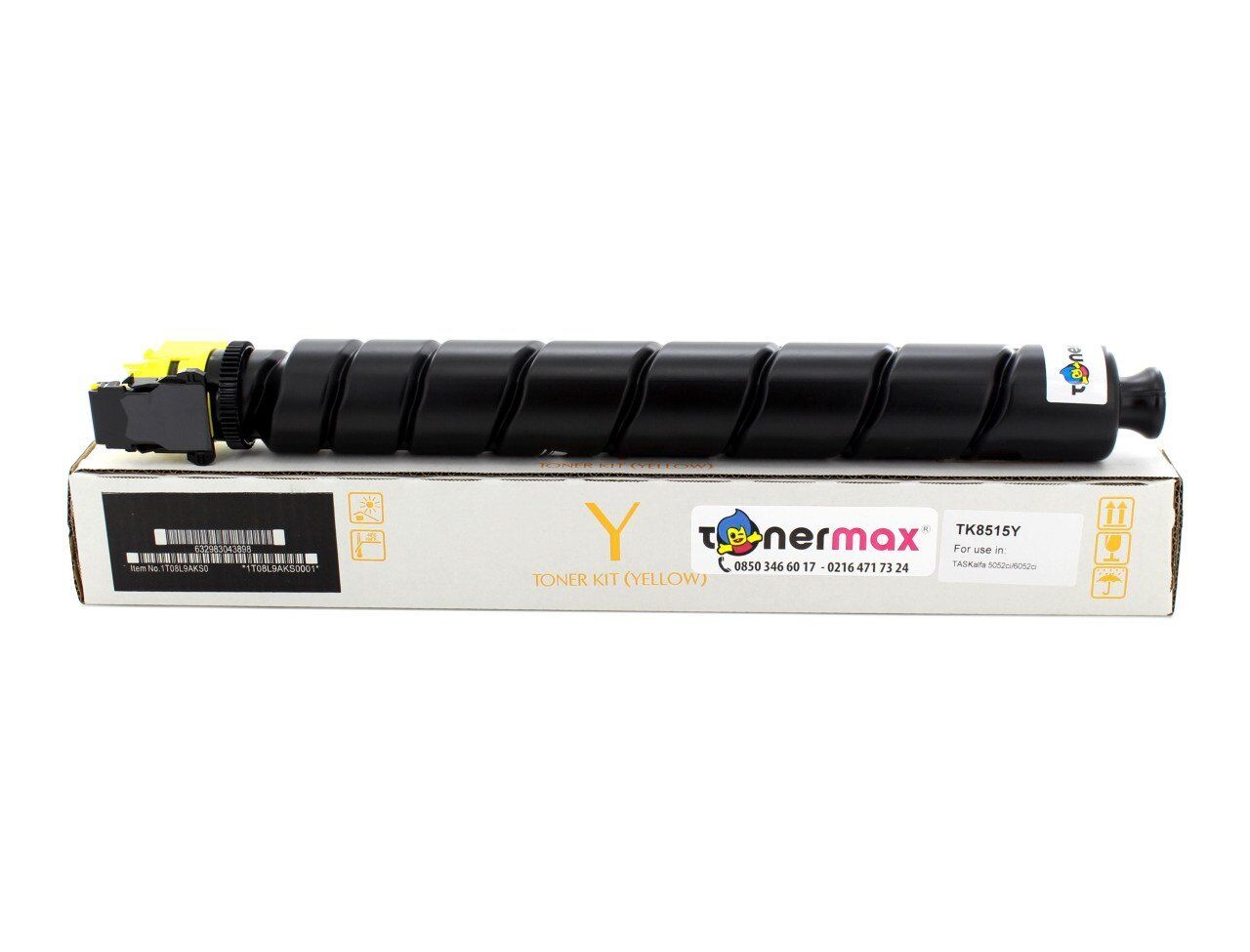 Kyocera TK-8515 Sarı Muadil Toneri / Taskalfa 5052ci / 5035ci /6052ci / 6053ci