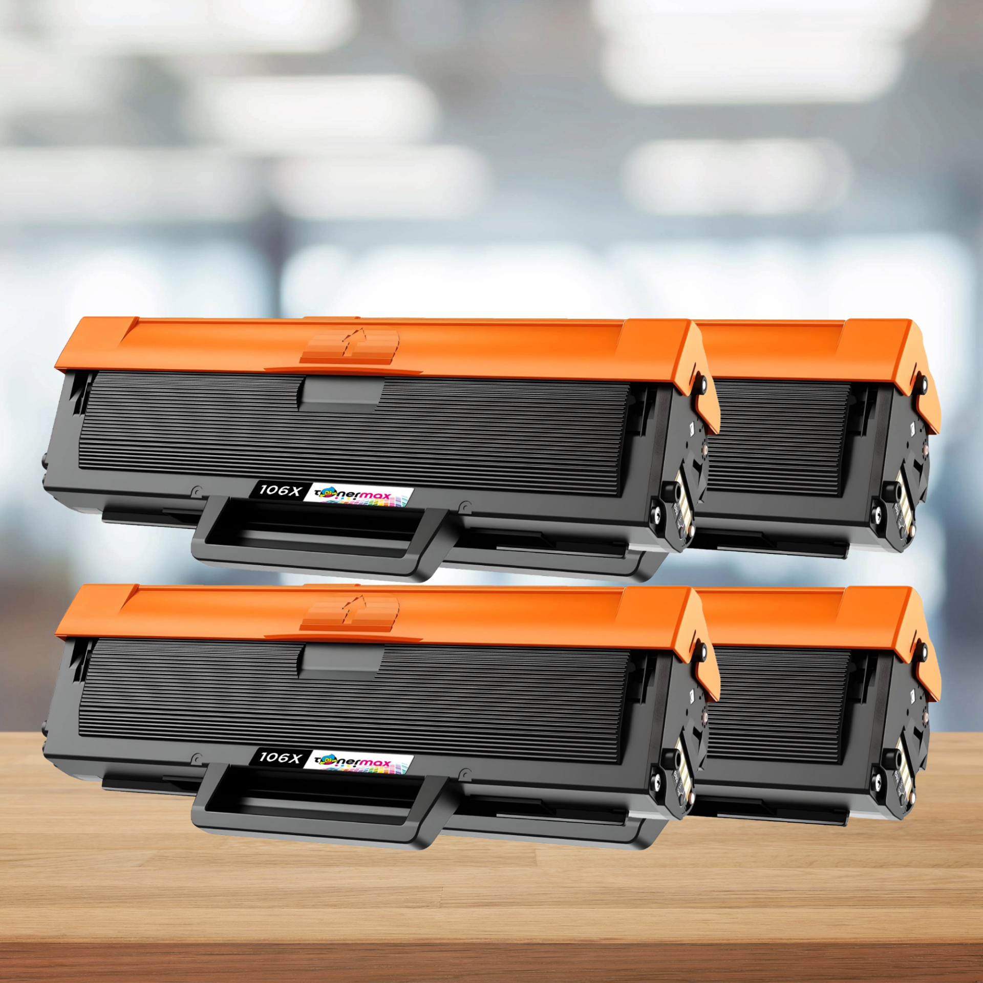 Hp 106X W1106X Muadil Toner - Çipli ( Yüksek Kapasite ) 4'lü Paket / 107A / 107W / MFP 135W / MFP 137fnw