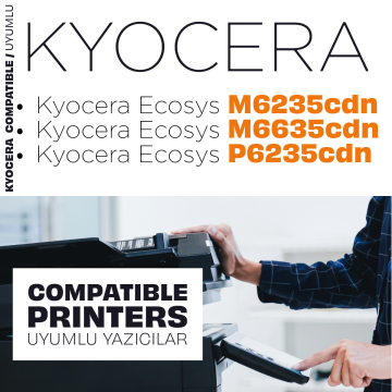 Kyocera TK-5280 Sarı Muadil Toner / Ecosys M6235cidn / M6635cidn / P6235cdn