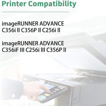 Canon C-EXV-55 Kırmızı Muadil Toner IR-C256İ / IRC356İ/ IRC356P