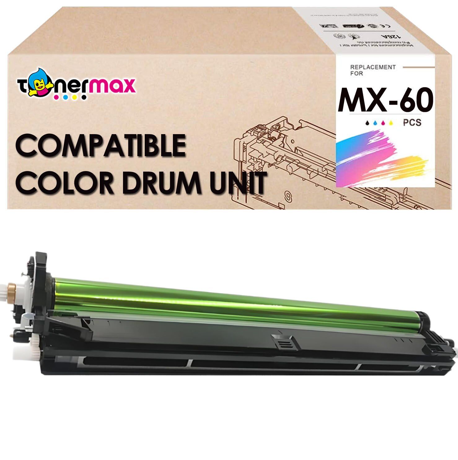 Sharp MX-60GT Muadil Drum Ünitesi Renkli / MX-3050/3550/4050/5050