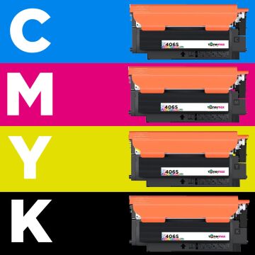 Samsung CLT-K406S  Set Muadil Toneri/ CLP360 /CLP365 / CLX3300/ 3305/ C410/ C460