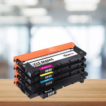 Samsung CLT-K406S  Set Muadil Toneri/ CLP360 /CLP365 / CLX3300/ 3305/ C410/ C460