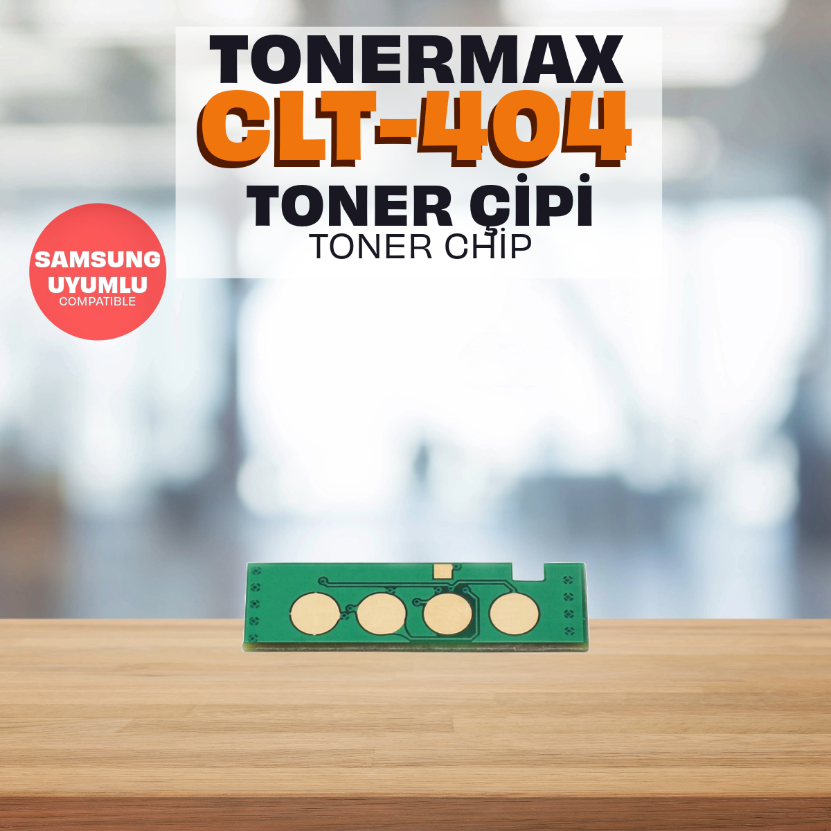 Samsung CLT-M404S Toner Çipi Kırmızı/ Xpress C430 / C480