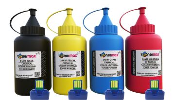 Sharp MX-31GT Toner Tozu ve Çipi - Set / MX2301n / MX2600n / MX3100n