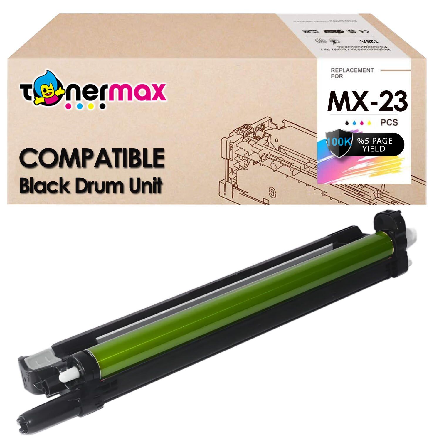 Sharp MX-23GT Muadil Drum Ünitesi - Siyah / MX2310 / MX2314 / MX2614 / MX3111 / MX3114