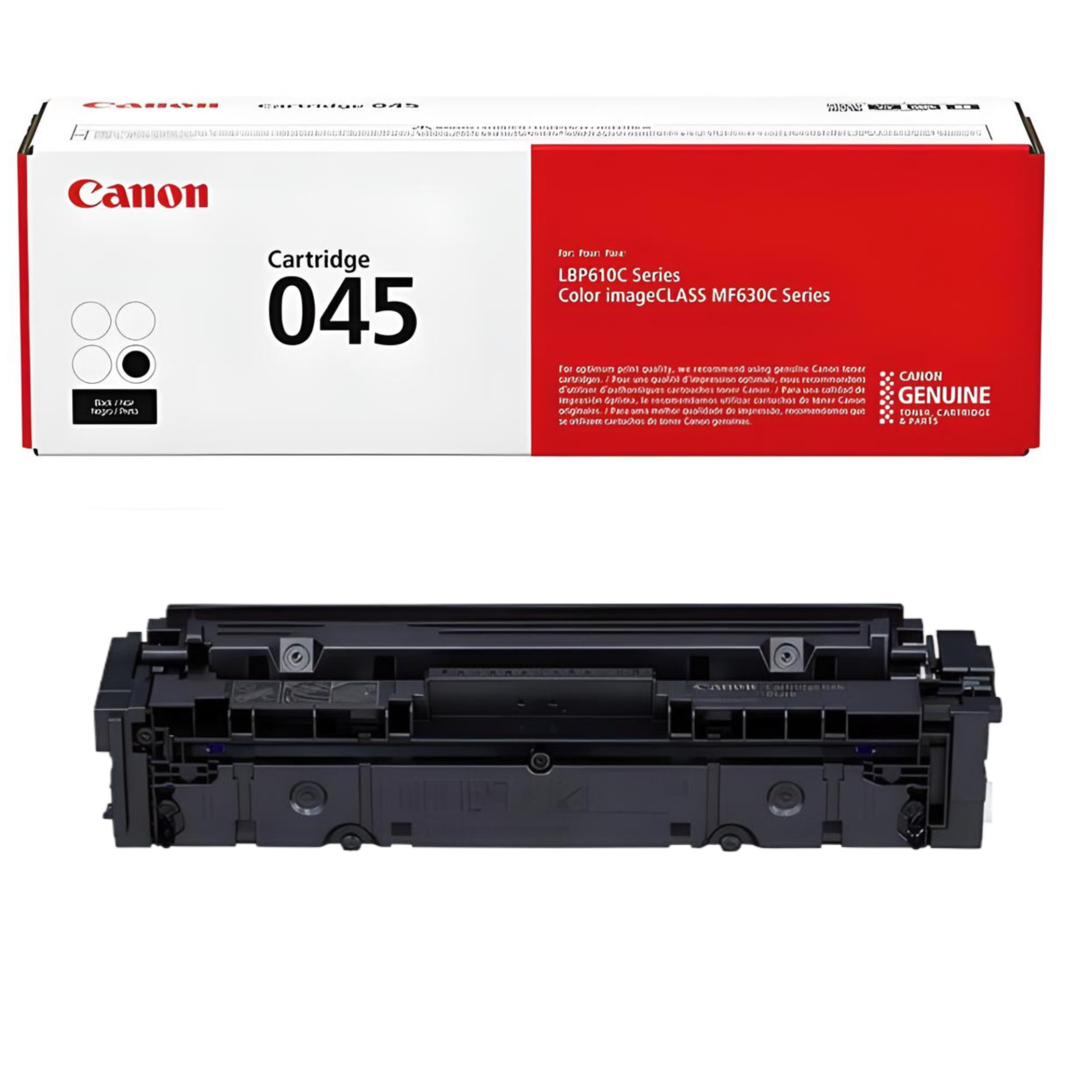 Canon CRG-045 Siyah Orjinal Toneri/ LBP-611Cn / LBP-613Cdw / MF-631Cn / MF-633Cdw / MF-635Cx -Eco