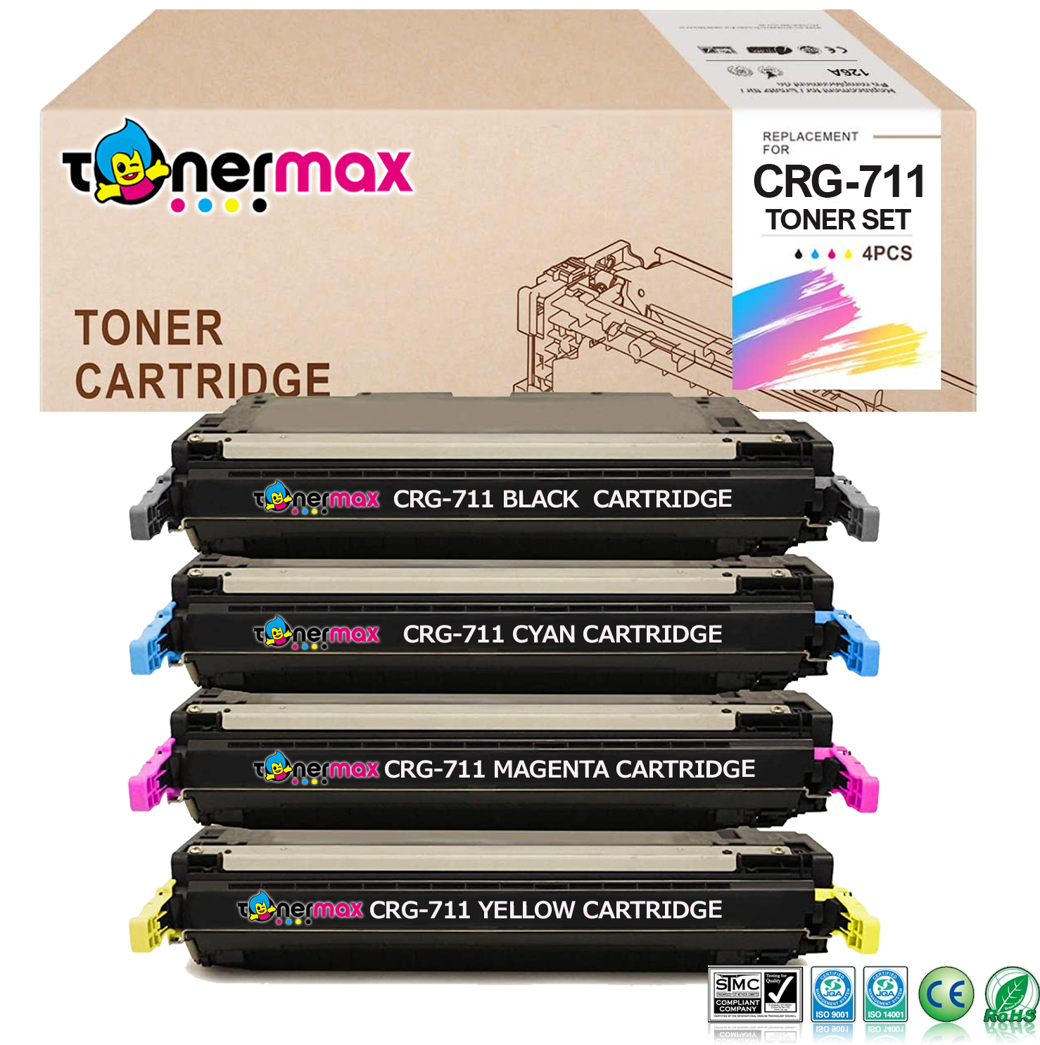 Canon CRG-711 Muadil Toner Set / MF-9170 / MF-9220 / MF-9280 / LBP-5300 / LBP-5360