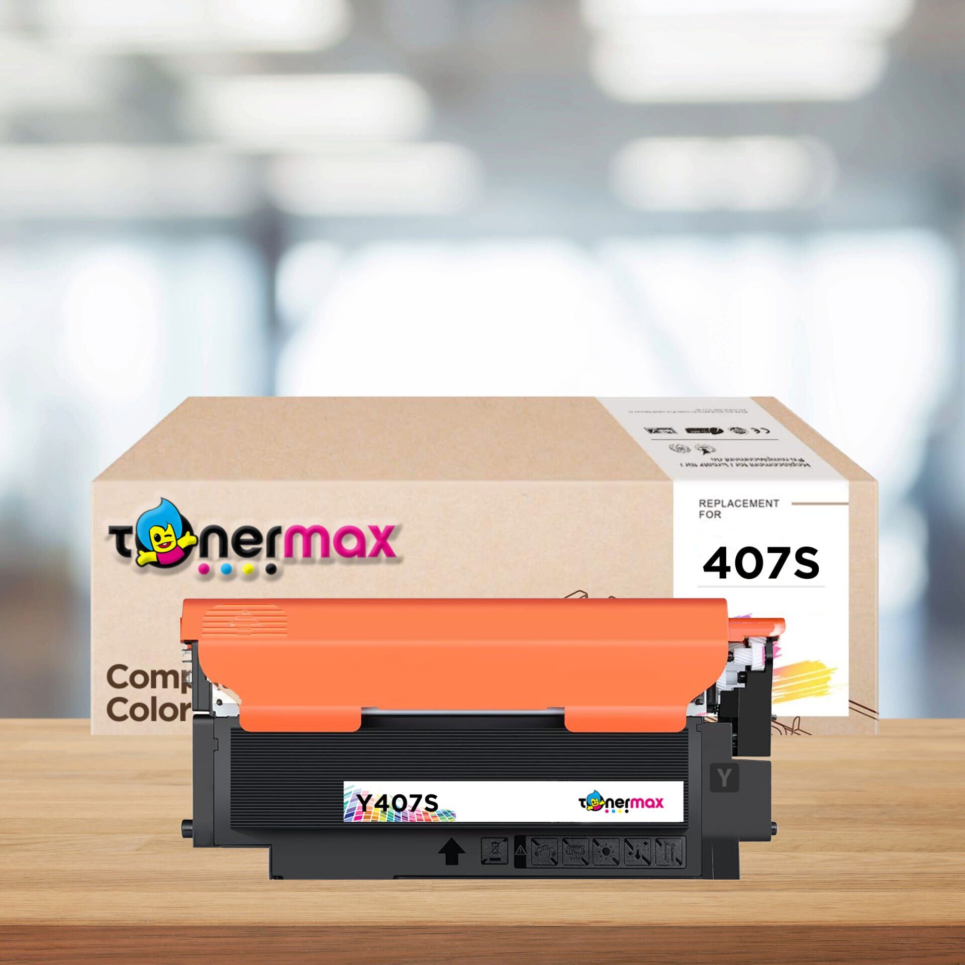 Samsung CLT-Y407S Muadil Toner Sarı/CLP-320 / CLP-325 / CLX-3180 / CLX-3185