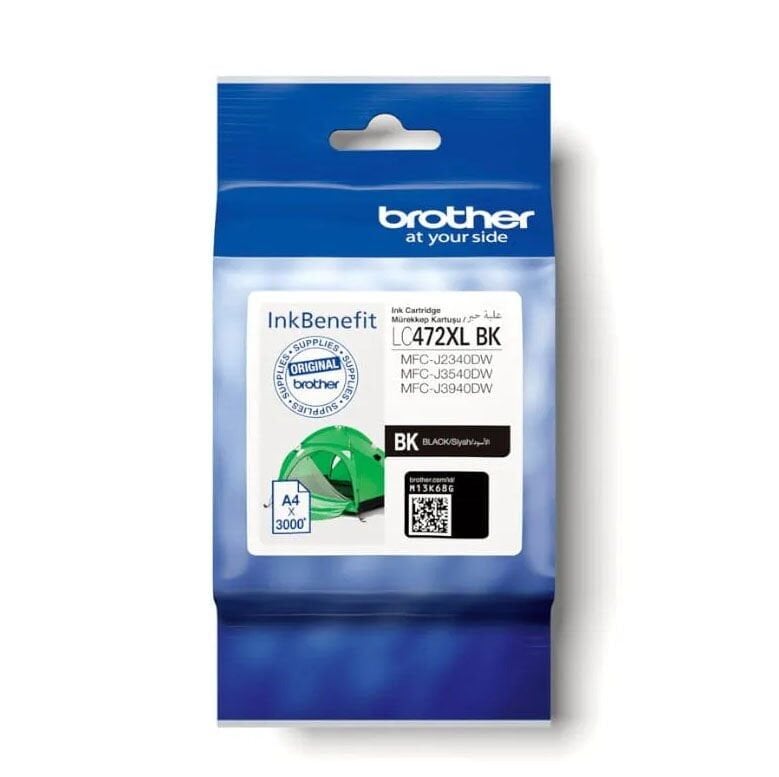 Brother LC472XL Orjinal Kartuş Siyah
