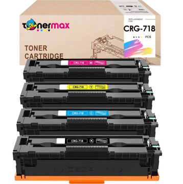 Canon CRG-718 Muadil Toneri Set / LBP-7200 / 7210 / 7680 / MF8340 / 8350 / 8360 / MF724 / MF726