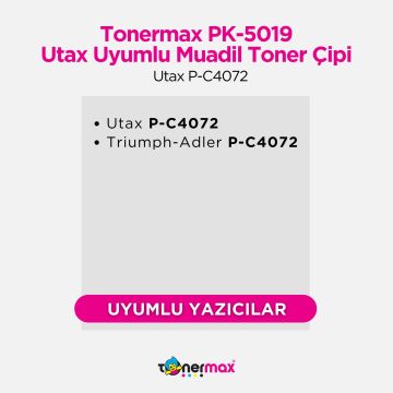Utax PK-5019 Toner Çipi - Set / Utax P-C4072