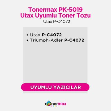 Utax PK-5019 Toner Tozu- Set / Utax P-C4072