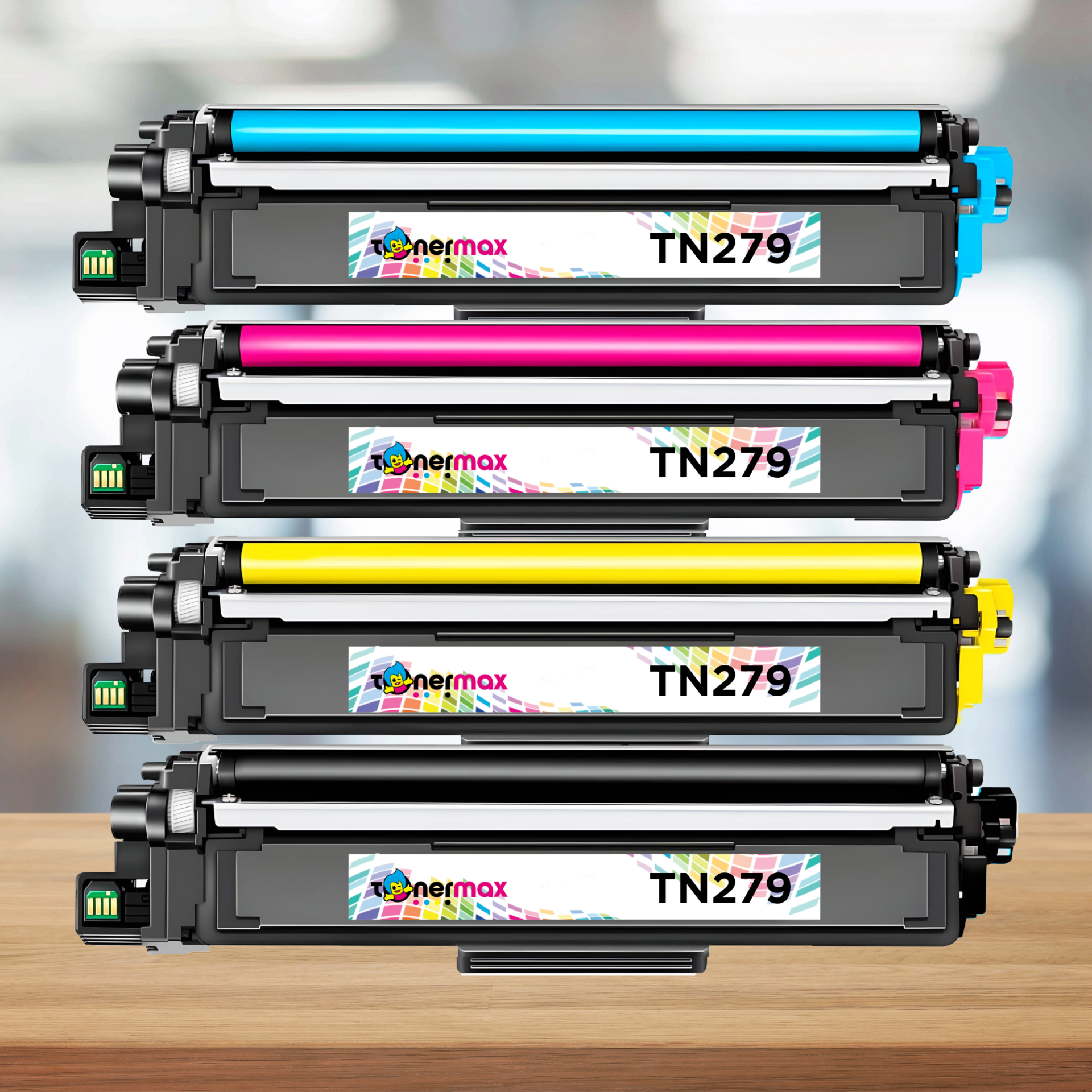 Brother TN-279XL Muadil Toner Set- Çipli / DCP-L3560CDW / HL-L3280CDW / MFC-L3270CDW / L3760CDW / L8390CDW