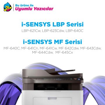 Canon CRG-054 Muadil Toner Set/LBP-621Cw /LBP-640C /LBP-623Cdw /MF640C /MF641Cn /MF641Cw /MF642Cdw / MF643Cdw / MF644Cdw / MF645Cx/ MF654cx