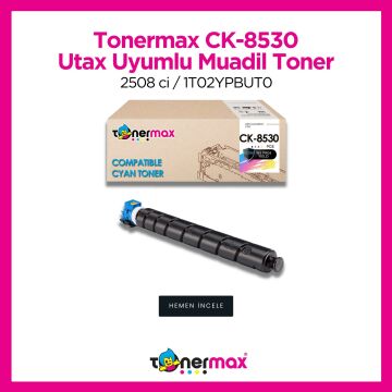 Utax CK-8530 Muadil Toner Mavi/  2508 ci / 1T02YPCUT0