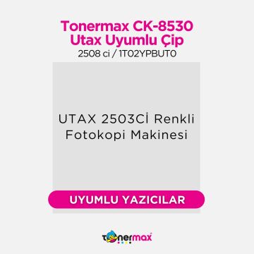 Utax CK-8530 Toner Çipi Set /  2508 ci