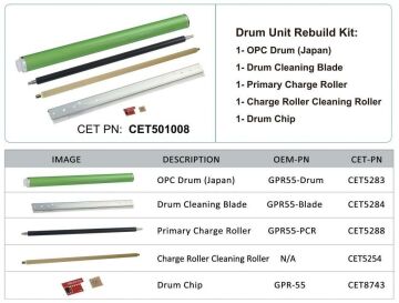 Canon C-EXV-51 Drum Ünitesi Yenileme Kiti