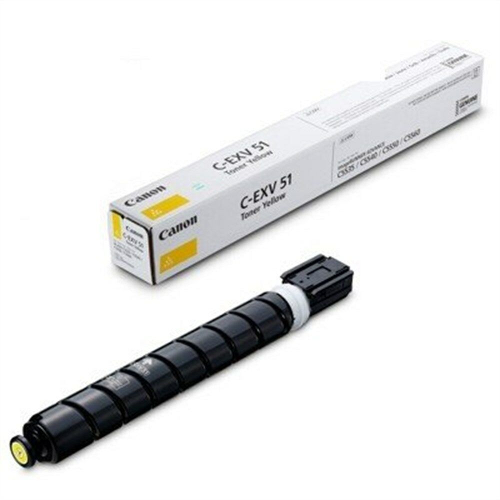 Canon C-EXV-51 / 0482C002 Sarı Orjinal Fotokopi Toneri