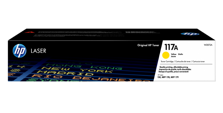 Hp 117A W2072A / Hp 150a / 150nw / 178nw / 179fnw Sarı Orjinal Toner