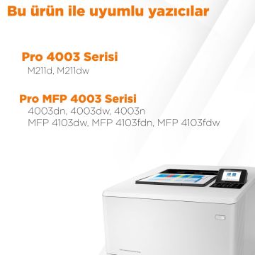 Hp 151A W1510A Muadil Toner Çipsiz/ 4003dn / 4003dw / 4003n / MFP 4103 / 4103fdn /