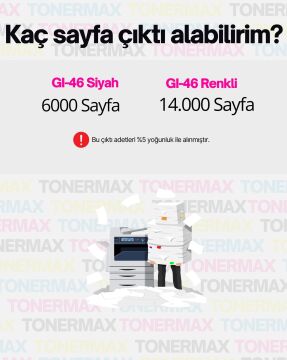 Canon GI-46 Muadil Mürekkep Kırmızı / Canon Maxify GX6040 / GX6050 / GX7040 / GX7050 / GX7055
