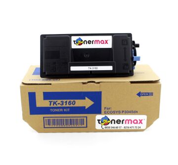 Kyocera TK-3160 / P3045dn / P3050dn / P3055dn / P3060dn Muadil Toner