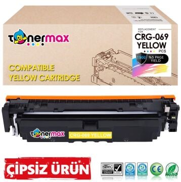 Canon CRG-069 Muadil Toner Sarı- Çipsiz / 5094C002 /LBP673Cdw /MF752Cdw /MF754Cdw