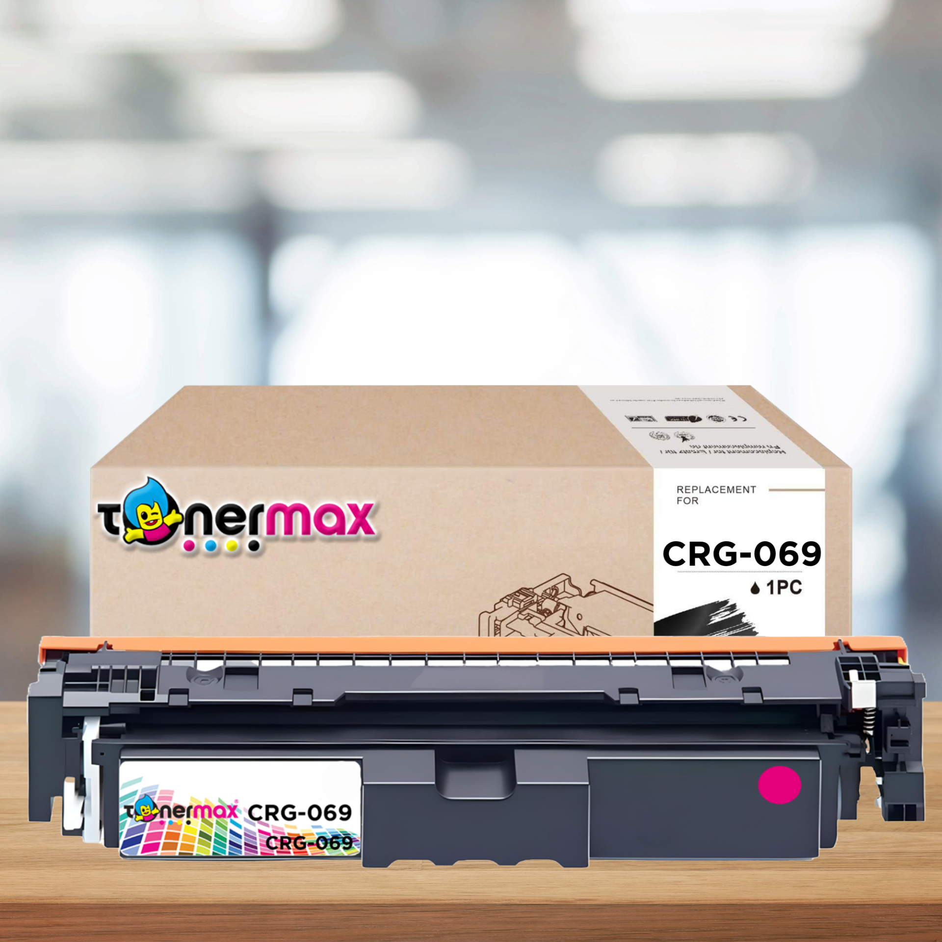 Canon CRG-069 Muadil Toner Kırmızı - Çipsiz / 5094C002 /LBP673Cdw /MF752Cdw /MF754Cdw