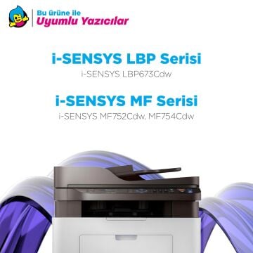 Canon CRG-069 Muadil Toner Mavi- Çipli / 5094C002 /LBP673Cdw /MF752Cdw /MF754Cdw