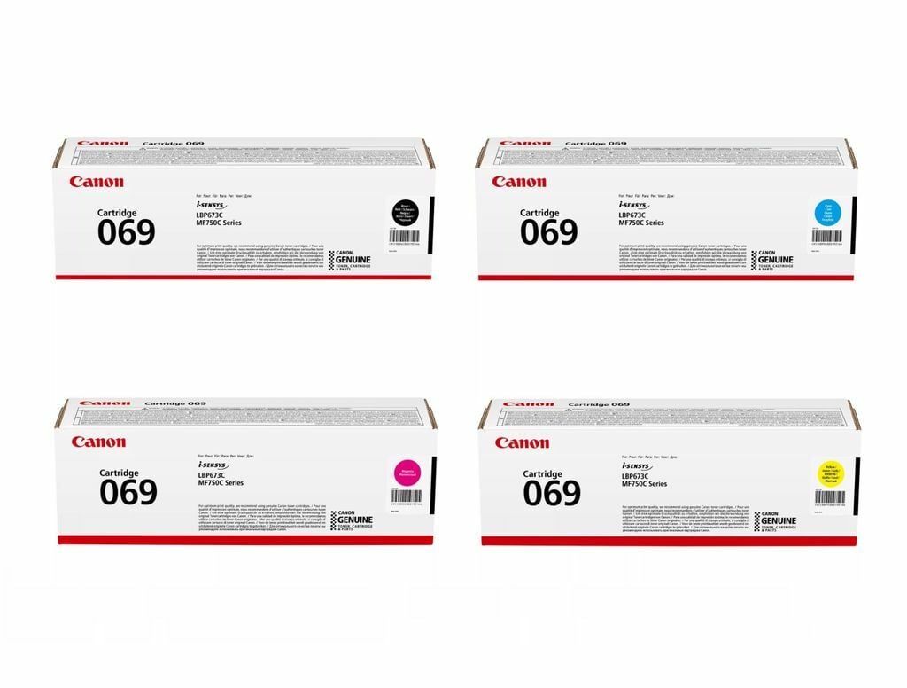 Canon CRG-069 Orjinal Toner Takım / LBP673Cdw /MF752Cdw /MF754Cdw