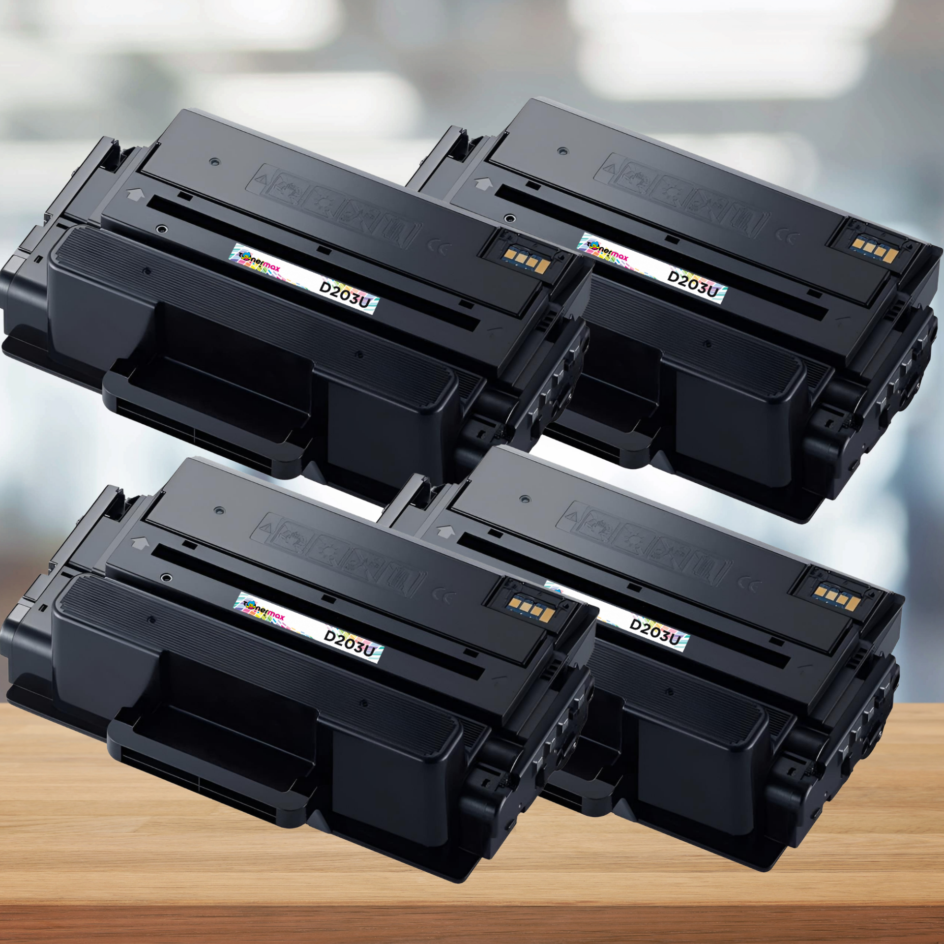 Samsung MLT-D203U 4'lü Avantaj Paket / SL-M4020 / SL-M4070 Muadil Toner