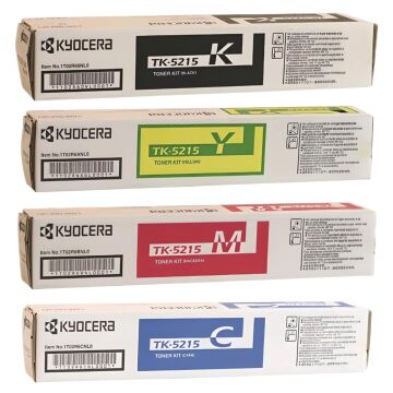 Kyocera Mita TK-5215 Orjinal Toner Set / Taskalfa 406ci
