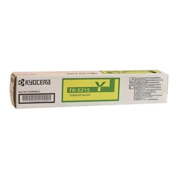 Kyocera Mita TK-5215 Sarı Orjinal Toner / Taskalfa 406ci