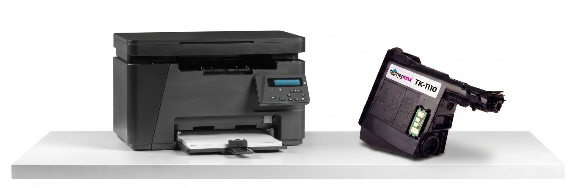 TonerMAX TK-1110 Kyocera Uyumlu (4'lü Paket) Muadil Toner — Standart Kapasite, Çipli