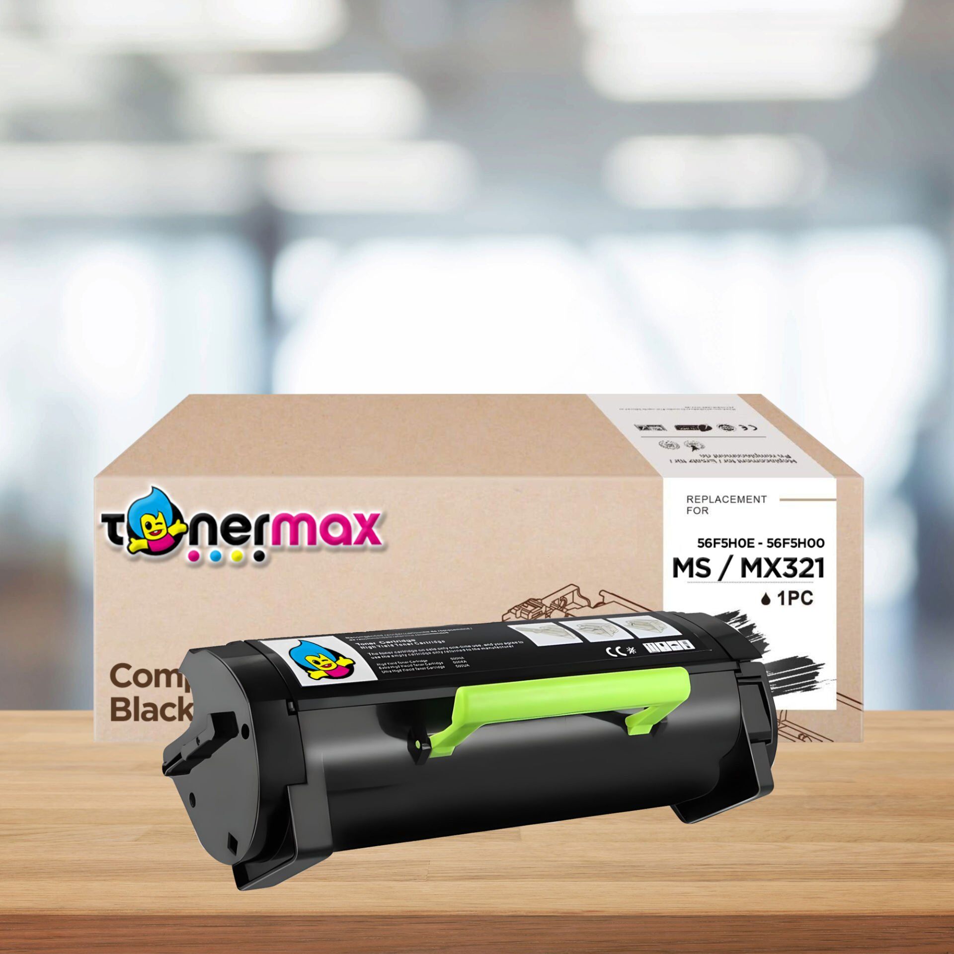 Lexmark MS321XL Muadil Toner / MX321 / MS421 / MX421 / MS521 / MX521 / MS622 / MX622