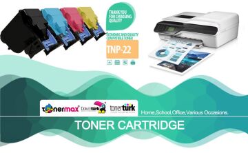 Konica Minolta Uyumlu Tonermax TNP-22 Muadil Toner Sarı / Bizhub C35 / C35P