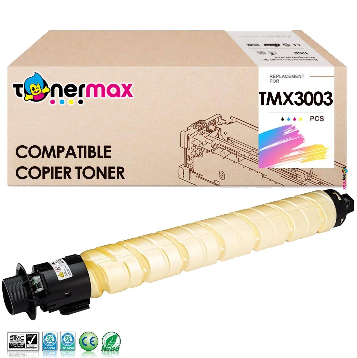 Ricoh Aficio MPC3003 Sarı Muadil Toner/ MPC3004 / MPC3503 / MPC3504